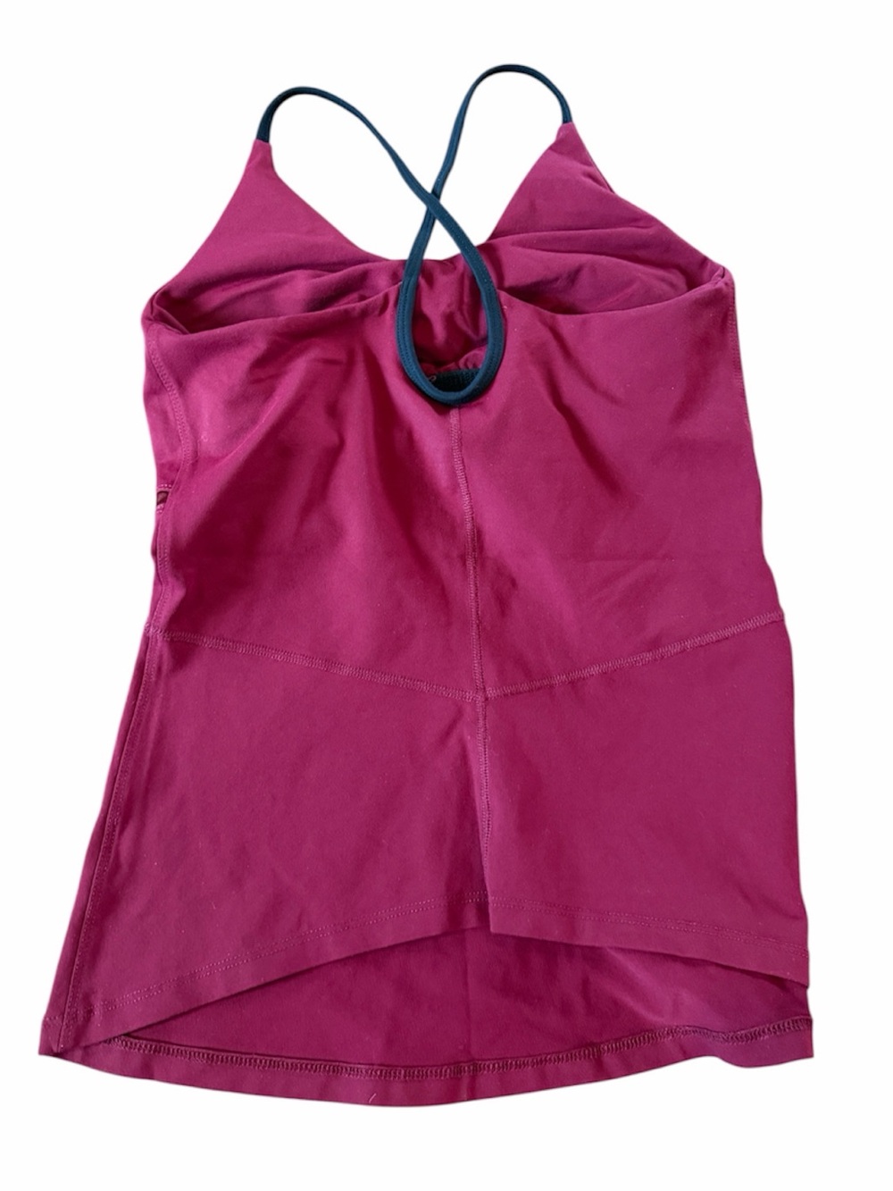 SplitFiftyNine Raspberry Athletic Tank with Leopard Mesh Inset Size M - Picture 2 of 7